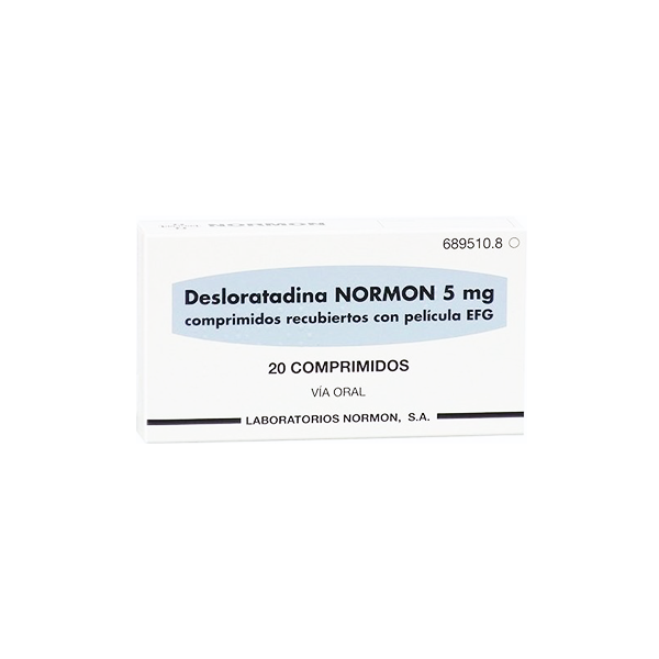 Desloratadine 5Mg 20 Tablet Normon