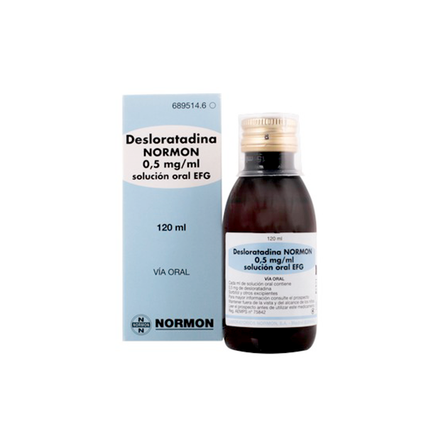 Desloratadin Normon 0 5Mg Ml 120Ml Oral Solution