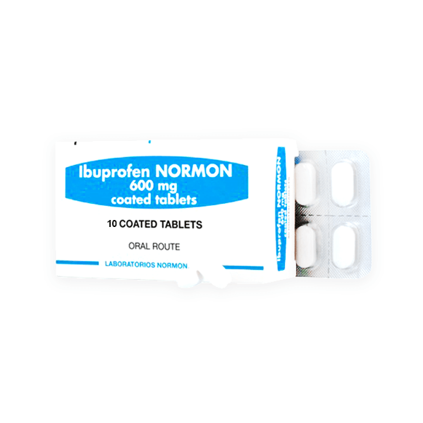Ibuprofen 600Mg 10 Tablet Normon