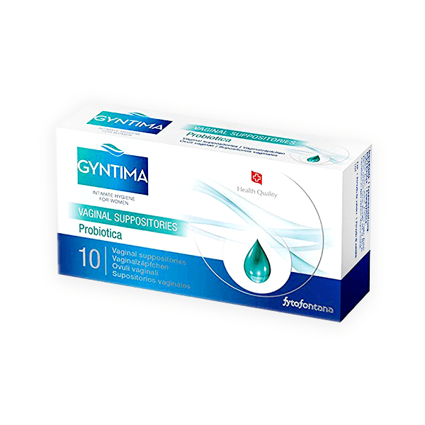 Gyntima Vaginal 10 Suppository