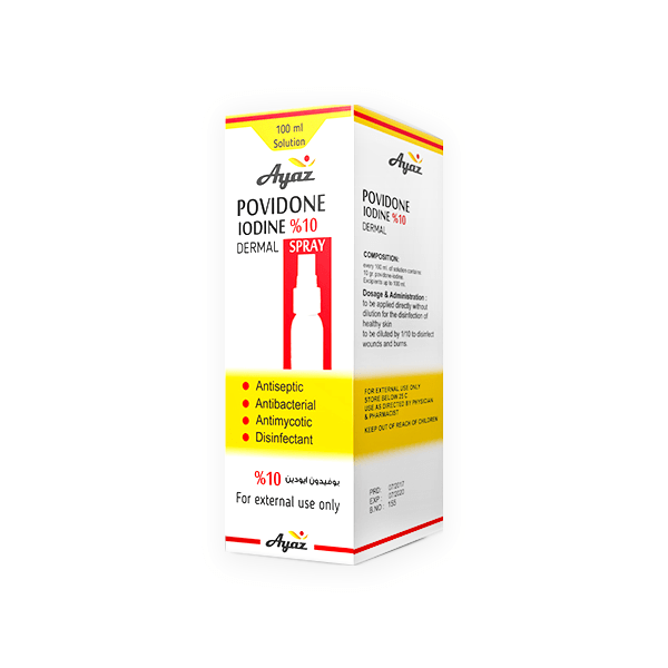Sendex Povidone 10 Spray 100Ml