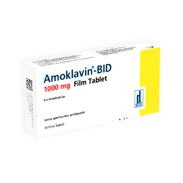 Amoklavin Bid 1000Mg 10 Tablet