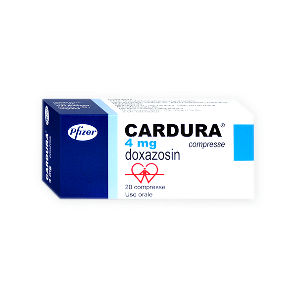 Cardura Turkey 4Mg 20 Tablet