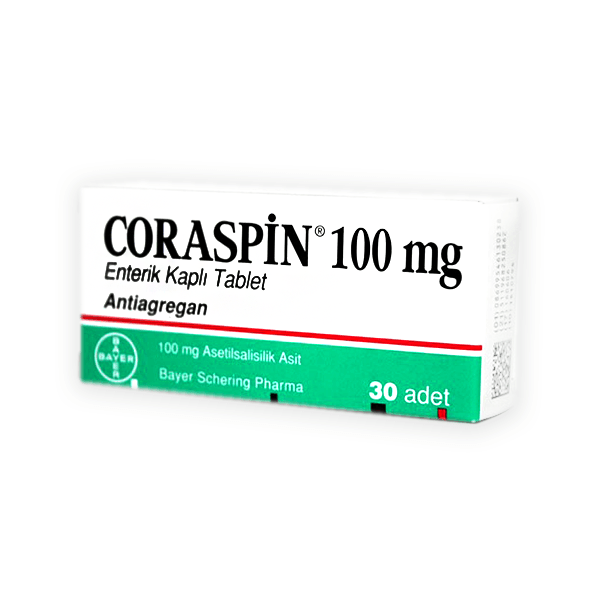 Coraspin Turkey 100Mg 30 Tablet