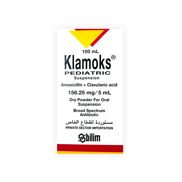 Klamoks Pediatric 156 31Mg Ml 100Ml Suspension