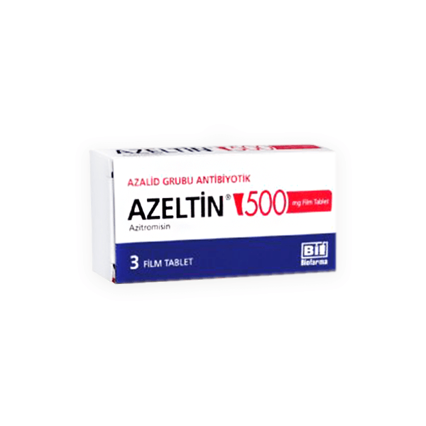 Azeltin 500Mg 3 Tablet