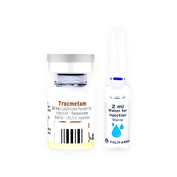 Trocmetam 20Mg 1Ampoules 1 Vial