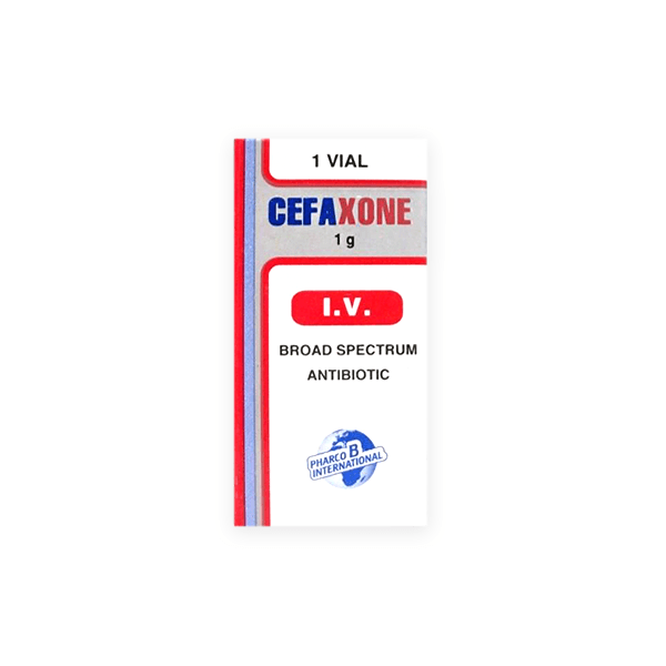 Cephaxon 1G 1 Vial Iv