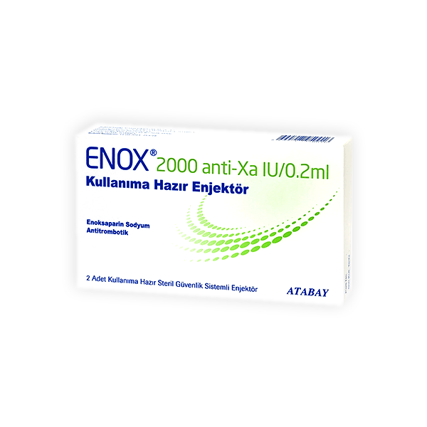 Enox 2000Anti Xa Iu 0 2Ml Prefilled Syringe