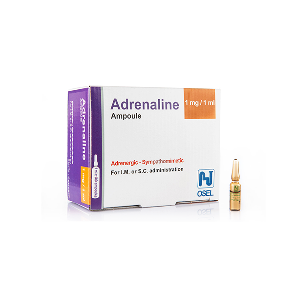 Adrenaline Osel 1Mg 1Ml 10 Ampoule
