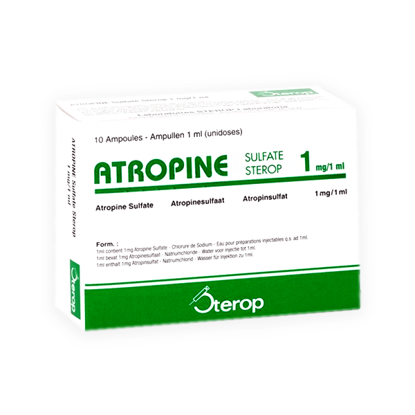 Atropine Sulphate Osel 1Mg 1Ml 10 Ampoule