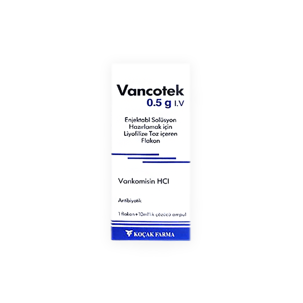Vancotek 500Mg I V 1 Vial