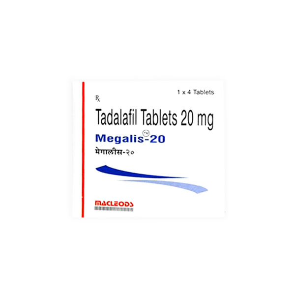 Megalis 20Mg 4 Tablet
