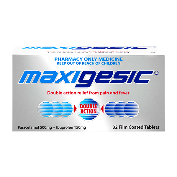 Maxigesic 500Mg 150Mg 32 Tablet