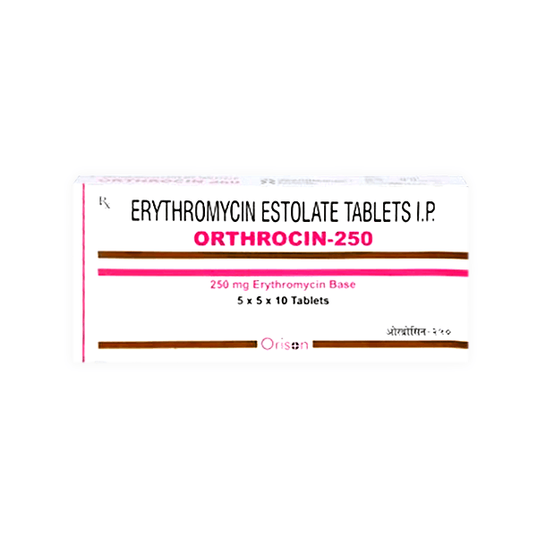 Erythromycin Estolate 250Mg 100 Capsule
