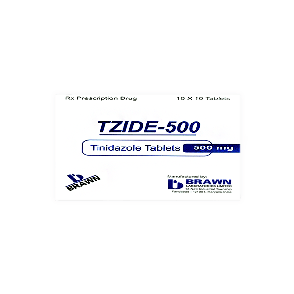 Tzide 500Mg 100 Tablet